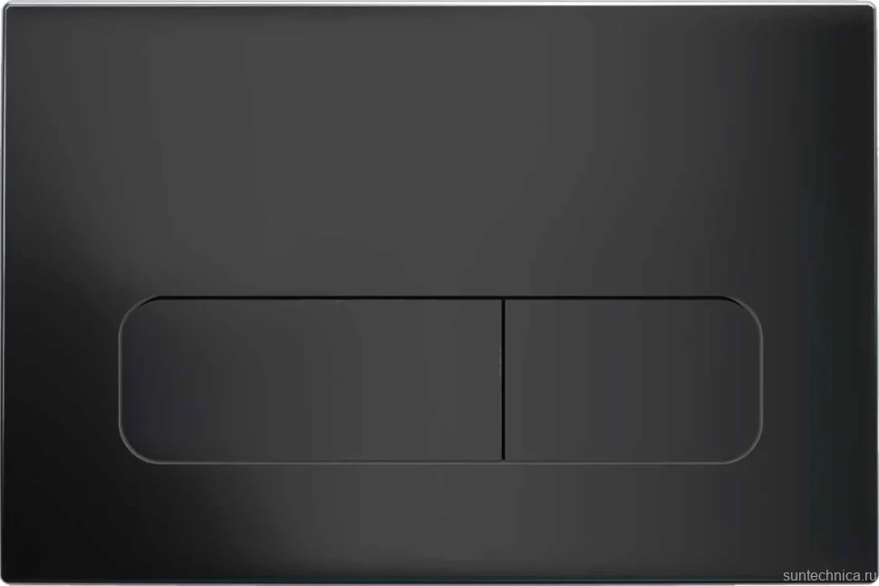 Кнопка смыва Vincea VFP-002MB матовая черная
