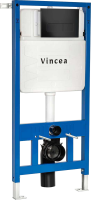 Кнопка смыва Vincea VFP-002MB матовая черная