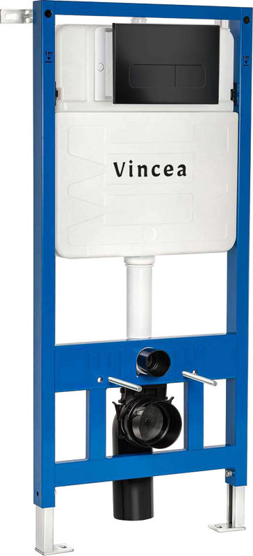 Кнопка смыва Vincea VFP-002MB матовая черная