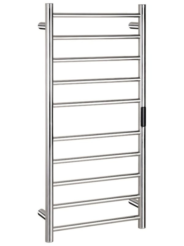 Полотенцесушитель электрический Bemeta 704151041 95x45 см, подключение справа, скрытое подключение справа, глянцевый хром, лесенка