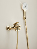 Смеситель для ванны с душем Haiba HB60726-5 золото