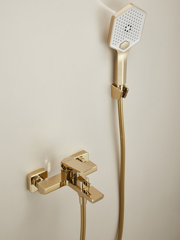 Смеситель для ванны с душем Haiba HB60726-5 золото
