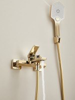 Смеситель для ванны с душем Haiba HB60726-5 золото