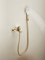 Смеситель для ванны с душем Haiba HB60726-5 золото