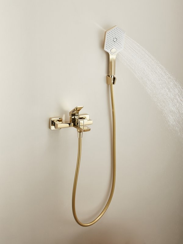 Смеситель для ванны с душем Haiba HB60726-5 золото