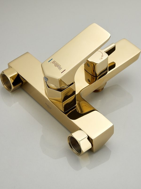 Смеситель для ванны с душем Haiba HB60726-5 золото