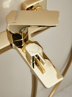 Смеситель для ванны с душем Haiba HB60726-5 золото