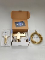 Смеситель для ванны с душем Haiba HB60726-5 золото