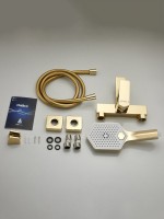 Смеситель для ванны с душем Haiba HB60726-5 золото
