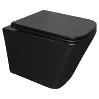 Унитаз подвесной AZARIO Teramo AZ-0052-UQ3MB матовый черный