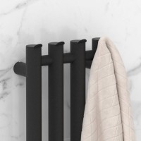 Полотенцесушитель электрический Сунержа Кантата 4.0 15-0885-1559 150x20 см, подключение справа, скрытое подключение справа, темный титан муар, I-образный