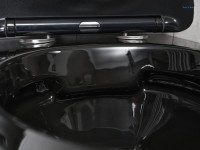 Унитаз подвесной GID Convexo Bs2198 безободковый, с микролифтом, под глянцевый камень