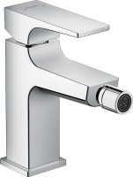 Смеситель для биде Hansgrohe Metropol 32520000 с донным клапаном Push-Open