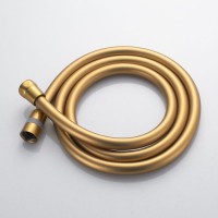 Смеситель для душа с лейкой Shevanik S4716G, золотой сатин