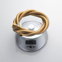 Смеситель для душа с лейкой Shevanik S4716G, золотой сатин