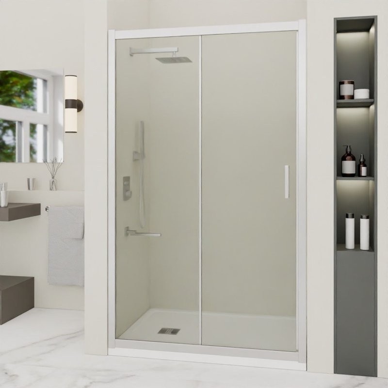 Душевая дверь в нишу RGW Passage PA-016 100х195, профиль хром