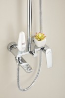 Душевая стойка BELZ B24533 хром