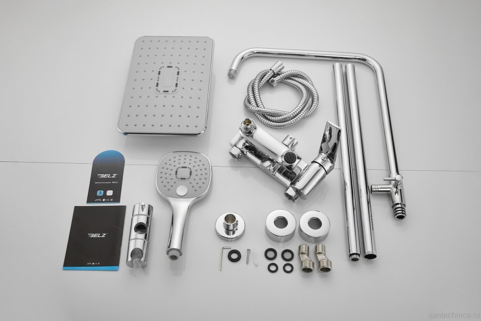 Душевая стойка BELZ B24533 хром