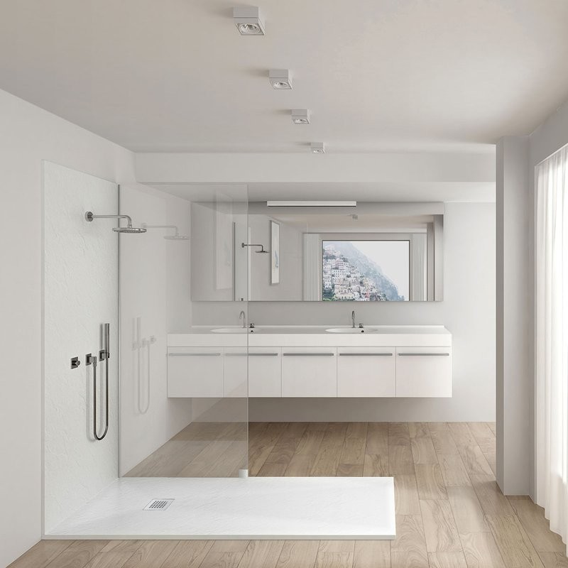 Поддон для душа Vincea VST-4SR9015W 150x90 белый матовый, с сифоном