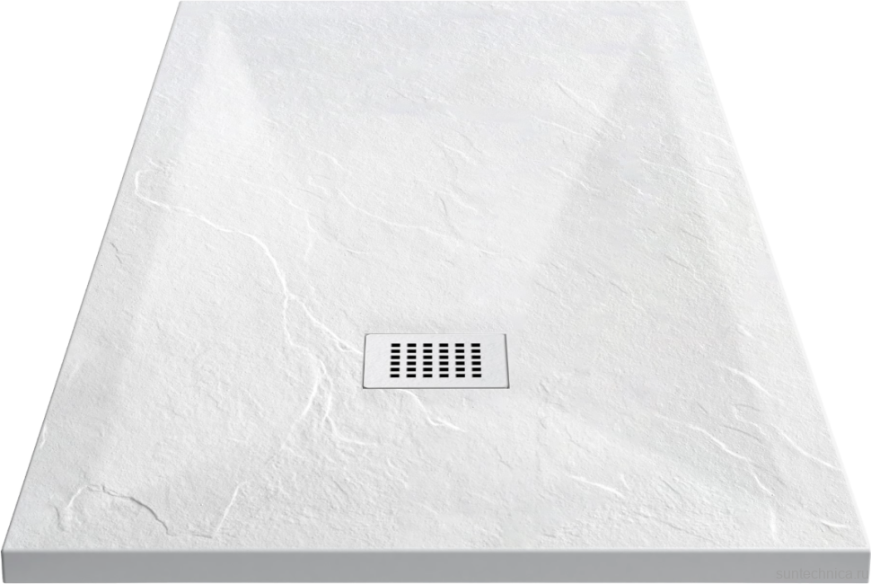 Поддон для душа Vincea VST-4SR9015W 150x90 белый матовый, с сифоном