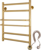 Полотенцесушитель электрический Secado Триест 4603777479145 65x55 см, подключение справа, бронза, лесенка, латунь