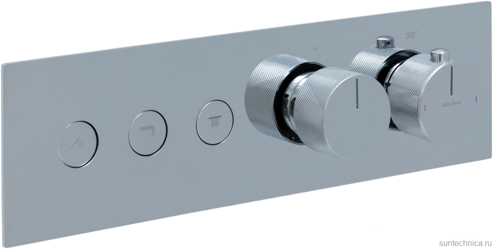 Термостатический смеситель встраиваемый Allen Brau Liberty 5.33003-00 С ВНУТРЕННЕЙ ЧАСТЬЮ, хром