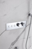 Термостатический смеситель встраиваемый Allen Brau Liberty 5.33003-00 С ВНУТРЕННЕЙ ЧАСТЬЮ, хром