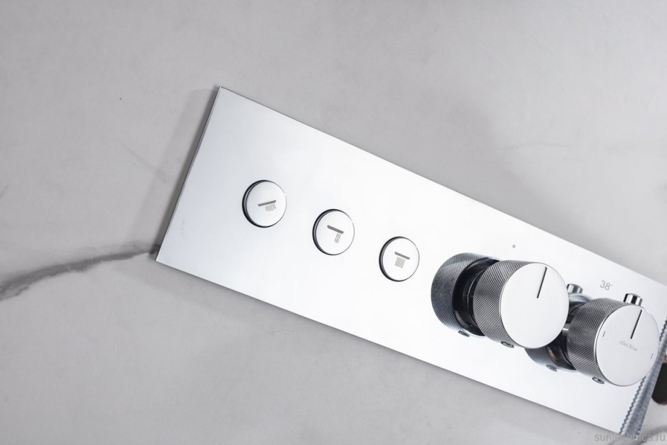 Термостатический смеситель встраиваемый Allen Brau Liberty 5.33003-00 С ВНУТРЕННЕЙ ЧАСТЬЮ, хром