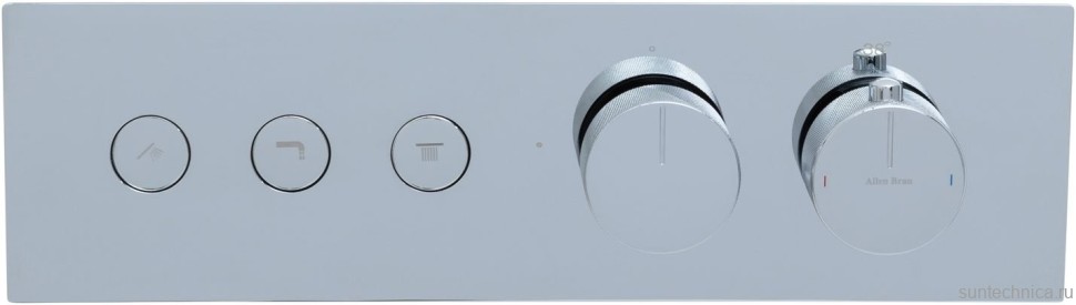Термостатический смеситель встраиваемый Allen Brau Liberty 5.33003-00 С ВНУТРЕННЕЙ ЧАСТЬЮ, хром