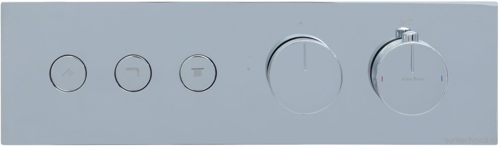Термостатический смеситель встраиваемый Allen Brau Liberty 5.33003-00 С ВНУТРЕННЕЙ ЧАСТЬЮ, хром