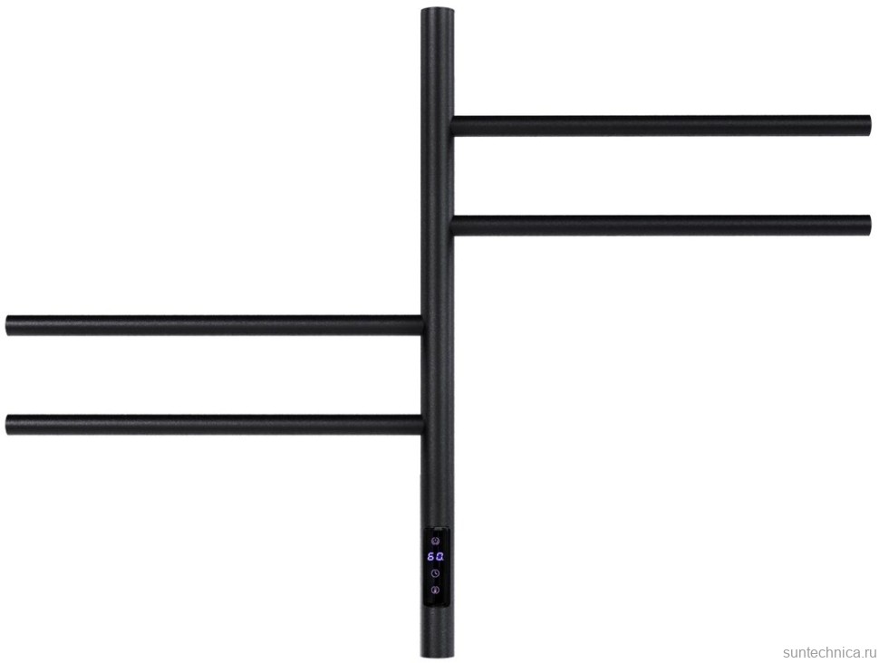 Полотенцесушитель электрический Vincea VTD-1S1CBE черный
