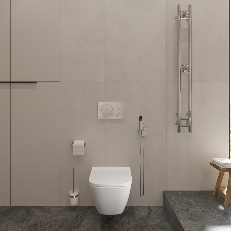 Унитаз подвесной Geberit Smyle Square 500.683.01.1 с крышкой-сиденьем с микролифтом