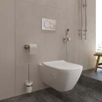 Унитаз подвесной Geberit Smyle Square 500.683.01.1 с крышкой-сиденьем с микролифтом