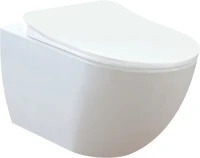 Унитаз подвесной Creavit Free FE320.G0100 белый матовый Унитаз подвесной Creavit Free FE320.G0100 белый матовый