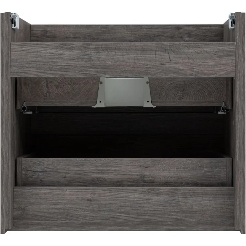 Тумба с раковиной Aquanet Милан 70 подвесная, дуб рошелье