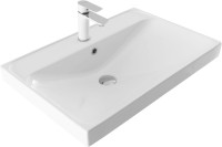 Тумба с раковиной Aquanet Милан 70 подвесная, дуб рошелье