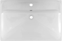 Тумба с раковиной Aquanet Милан 70 подвесная, дуб рошелье