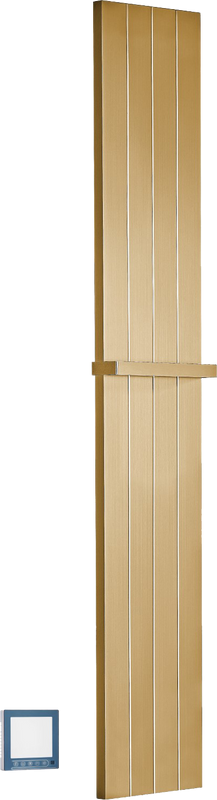 Полотенцесушитель электрический Boheme Flat 725-MG 150х25, золото матовый