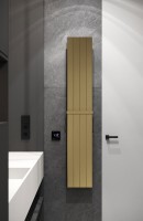 Полотенцесушитель электрический Boheme Flat 725-MG 150х25, золото матовый