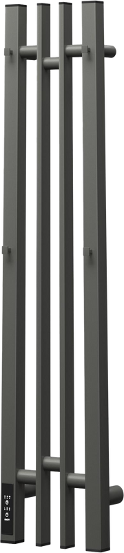 Полотенцесушитель электрический Point Фрея PN20728GB 14x80, графит блеск