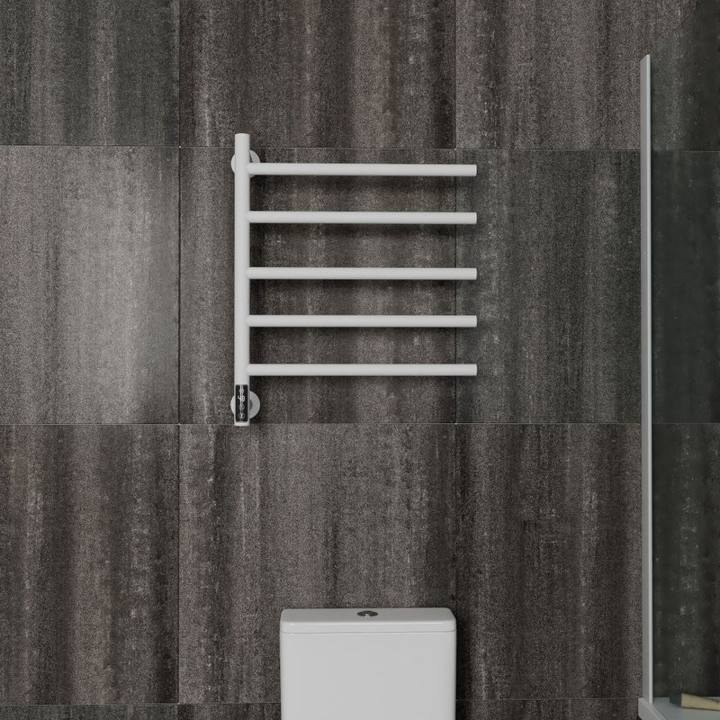 Полотенцесушитель электрический Bauedge Nimb Elegant AF0023 50x60 белый матовый