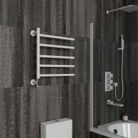 Полотенцесушитель электрический Bauedge Nimb Elegant AF0023 50x60 белый матовый