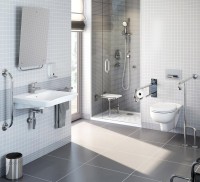 Унитаз подвесной VitrA Conforma 5810B003-6234 безободковый, для людей с ограниченными возможностями