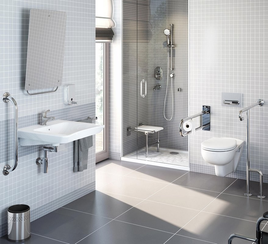 Унитаз подвесной VitrA Conforma 5810B003-6234 безободковый, для людей с ограниченными возможностями