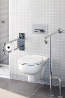 Унитаз подвесной VitrA Conforma 5810B003-6234 безободковый, для людей с ограниченными возможностями