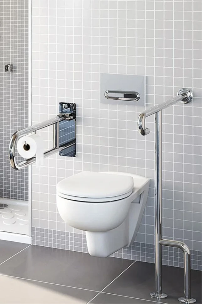 Унитаз подвесной VitrA Conforma 5810B003-6234 безободковый, для людей с ограниченными возможностями
