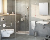 Унитаз подвесной VitrA Conforma 5810B003-6234 безободковый, для людей с ограниченными возможностями