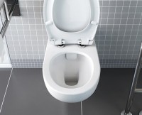 Унитаз подвесной VitrA Conforma 5810B003-6234 безободковый, для людей с ограниченными возможностями
