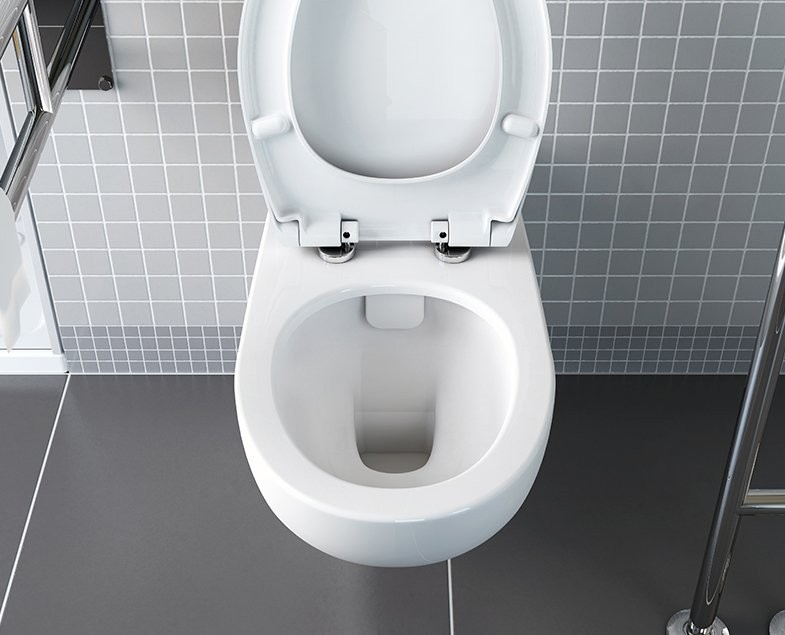 Унитаз подвесной VitrA Conforma 5810B003-6234 безободковый, для людей с ограниченными возможностями