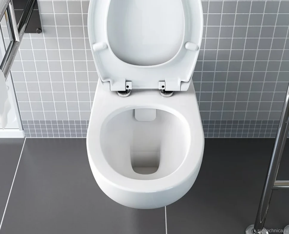 Унитаз подвесной VitrA Conforma 5810B003-6234 безободковый, для людей с ограниченными возможностями